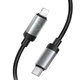 Дата кабель HOCO X117 Star Type-C to Lightning 27W (1m) (Black) (231307) - зображення 3