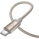 Дата кабель HOCO X117 Star USB to Type-C 3A (1m) (Gold) (231323) - зображення 3
