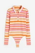 Боди-футболка женская H&M 1124114001c29 M Разноцветная (1000000052591) - изображение 5