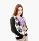 Толстовка AUSTRALIAN Flowers Hoodie Elastic Fleece Insert Jacket Black/White LSDGC0009-002 XXL - зображення 1