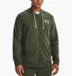 Толстовка Under Armour Rival Terry Lc Fz Green 1370409-390 XXL - изображение 1