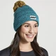 Шапка Saucony Rested Pom Beanie Turquoise 800031-PM MISC - зображення 2