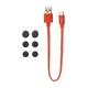 Навушники бездротові TWS JBL Wave Buds 2 Black (JBLWBUDS2BLK), вакуумні, з активним шумовим тиском, до 40 (10+30 від кейсу) годин роботи, 4 мікрофони, Bluetooth 5.3, Type C, чорний - зображення 10