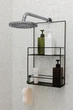 Полиця-органайзер для душу Umbra Cubiko Shower Caddy Black (023461-040) - зображення 12
