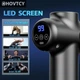 Массажный пистолет Dhovtcy Smart Fascia Gun N3, серый, 99 скоростей, 4 насадки, аккумулятор 1800 mAh, USB-C - изображение 2