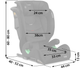 Автокрісло Nukido Louis Soft 15-36 кг ISOFIX Чорне (5903890622978) - зображення 11