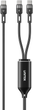 Kabel Unitek USB-C - 2x USB-C 1.8 m Black (C14146ABK01-1.8M) - obraz 3