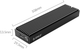 Зовнішня кишеня Orico M.2 NVMe USB-C 10 Gbps Black (M2PV-C3-BK-BP-HW) - зображення 4