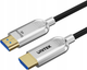 Kabel Unitek HDMI - HDMI 80 m Silver (C11092ASL01-80M) - obraz 1