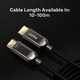 Kabel Unitek HDMI - HDMI 80 m Black (C11085GY01-80M) - obraz 8