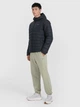 Куртка демисезонная с капюшоном мужская 4F 4FWAW25TDJAM598-20S XL Черная (5905700778332) - изображение 3