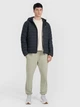 Куртка демисезонная с капюшоном мужская 4F 4FWAW25TDJAM598-20S XL Черная (5905700778332) - изображение 4