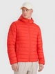 Куртка демисезонная с капюшоном мужская 4F 4FWAW25TDJAM598-62S XL Красная (5905700778264) - изображение 1