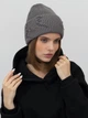 Шапка Malisa Бруно Metal 15-1613MET-PM-121 One Size Пепельная - изображение 1