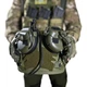 Комплект тактический шлем Sestan-Busch Helmet BK-ACH-HC,. Наушники Earmor с "Чебурашками". Олива. (M/L) (00000002450) - изображение 9