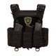 Плитоноска Warmor Gen.3 Pro Max. Система быстрого сброса. (Комплект 7 подсумков). Цвет Черный - изображение 6