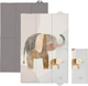 Матрац сповивальний складаний Ceba Baby Basic Elephant Family 60 x 40 см (5907672345482) - зображення 2