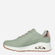 Жіночі кросівки Skechers Uno Shimmer Away 155196-SAGE 37 Зелені (197627201382) - зображення 3