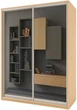 Шкаф-купе двухдверный Matro (Luxe Studio) Зеркало/Зеркало 160 х 60 х 240 см Дуб Сонома (14814235-923) - изображение 1