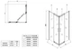 Душевая кабина без поддона Koer SR SC03-90x90x200-TR-12 прозрачное стекло Easy Clean 6мм, матовое золото (KR5358) - изображение 10