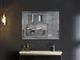 Дзеркало Mixxus Style MR03-90x70 (годинник, LED-підсвічування, антизапотівання) (MI6007) - зображення 11