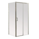 Душова кабіна без піддону Mixxus Premium DIVERSE SC03-100x80x195-TR Chrome прозоре скло 6мм (MI6865) - зображення 1