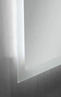 Дзеркало Mixxus Flat MR04-80x60 (LED Touch, годинник, антизапотівання, димер, регулювання яскравості) MI6928 - зображення 3