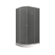Душевая кабина с низким поддоном Mixxus PLAIN SCT02-90x90x195-GR SATIN серое тонированное стекло 4мм (MI6898) - изображение 1