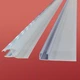 Дверь в нишу Koer SR SD01-120×200-TR-12 прозрачное стекло Easy Clean 8мм, матовое золото (KR5377) - изображение 13