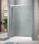 Двері в нішу Koer SR SD05-140×200-TR-01 прозоре скло Easy Clean 6мм, хром (KR5406) - зображення 2