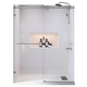 Двері в нішу Koer SR SD06-140×220-TR-01 прозоре скло Easy Clean 8мм, хром (KR5368) - зображення 1