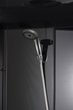 Бокс душовий без гідромасажу Mixxus STRONG SB01-90x90x215-GR SATIN з високим піддоном (MI6885) - зображення 4