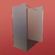 Душова перегородка Koer SR SP01-90x200-TR-01 Walk-In прозоре скло Easy Clean 8мм, хром (KR5392) - зображення 11