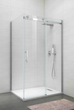 Боковая стенка для кабины Koer SR SW01-90x200-TR-01 прозрачное стекло Easy Clean 8мм, хром (KR5381) - изображение 10