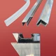 Двері в нішу Koer SR SD05-140×200-TR-01 прозоре скло Easy Clean 6мм, хром (KR5406) - зображення 13