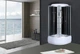 Душевой бокс с гидромассажем Mixxus Strong SBH01-90x90x215-GR Satin с высоким поддоном MI6889 - изображение 4