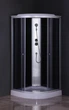 Бокс душовий без гідромасажу Mixxus STRONG SB02-90x90x215-GR SATIN з низьким піддоном (MI6887) - зображення 10
