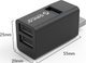 USB-хаб Orico Mini 1 х USB-A 3.0, 2 х USB-A 2.0 5Gbps (MINI-U32L-GY-BP) - зображення 4