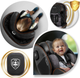 Fotelik samochodowy Nukido Prestige Line 0-36 kg ISOFIX Czarno-szary (5903890626631) - obraz 5