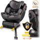 Fotelik samochodowy Nukido Prestige Line 0-36 kg ISOFIX Czarno-szary (5903890626631) - obraz 7