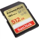 Карта памяти SANDISK Extreme PLUS SDXC 512GB UHS-I U3 V30 (SDSDXWV-512G-GNCIN) - изображение 1