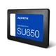 Твердотельный накопитель SSD ADATA Ultimate SU650 512GB 2.5'' SATA III 3D NAND Black (ASU650SS-512GT-R) - изображение 2