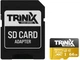 Карта памяти TriniX microSDXC 64GB UHS-I U3 V30 + SD-адаптер (90-00035) - изображение 1