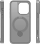 Etui plecki Etteri Matt Mag Ring do Apple iPhone 15 Pro 6.1 Grey (GSM190635) - obraz 4