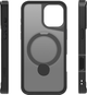 Etui plecki Etteri Matt Mag Ring do Apple iPhone 16 6.1 Black (GSM190648) - obraz 4