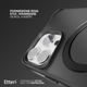 Etui plecki Etteri Matt Mag Ring do Apple iPhone 15 Pro Max 6.7 Black (GSM190647) - obraz 8