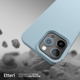 Панель Etteri Silicone Case do Apple iPhone 15 6.1 Light blue (GSM183518) - зображення 6
