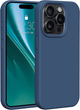Панель Etteri Silicone Case do Apple iPhone 15 Pro 6.1 Dark blue (GSM183465) - зображення 1