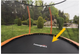 Mata LEAN Toys Sport do trampoliny serii Best 487 cm 16ft Black (5903802457360) - obraz 5
