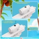 Водяной пистолет Prank Gun, двухсторонний бластер для розыгрышей, синий цвет, Код 00-0660 - изображение 3